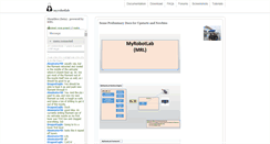 Desktop Screenshot of myrobotlab.org
